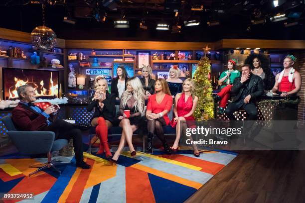 Pictured : Andy Cohen, Erika Jayne, Gail Simmons, Kim Zolciak-Biermann, Margaret Josephs, Gizelle Bryant, , Marge Sr., Sonja Morgan, Rachel Dratch,...