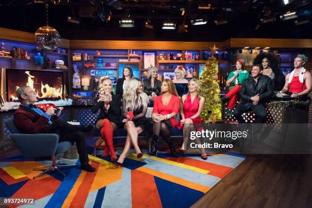 Pictured : Andy Cohen, Erika Jayne, Gail Simmons, Kim Zolciak-Biermann, Margaret Josephs, Gizelle Bryant, , Marge Sr., Sonja Morgan, Rachel Dratch,...