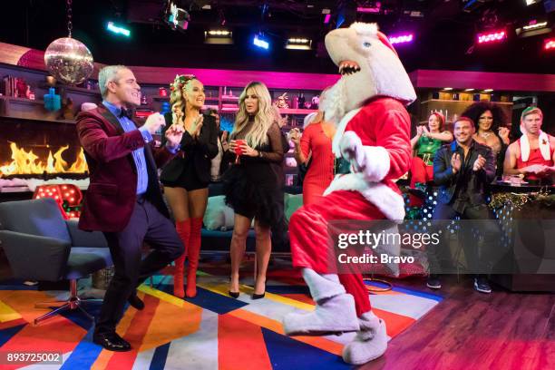 Pictured : Andy Cohen, Erika Jayne, Kim Zolciak-Biermann, Gay Shark, Rachel Dratch, Jax Taylor, Empress and Kyle Cooke --