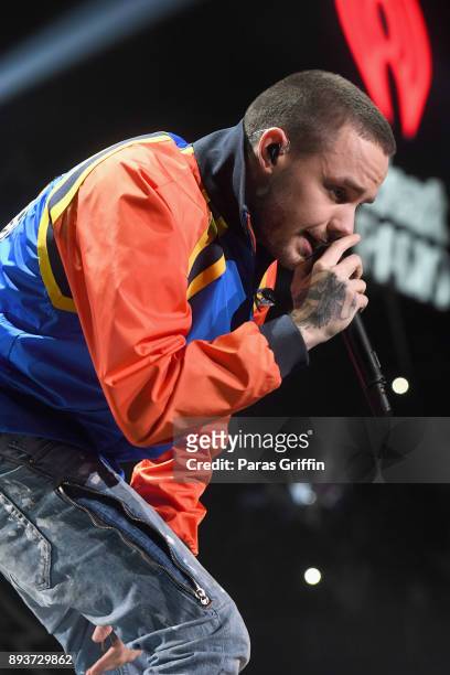 Performs onstage during Power 96.1s Jingle Ball 2017 Presented by Capital One at Philips Arena on December 15, 2017 in Atlanta, Georgia.