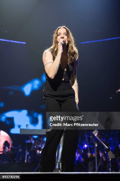 Melanie C performs onstage during the Night of The Proms at the Lanxess Arena on December 15, 2017 in Cologne, Germany.
