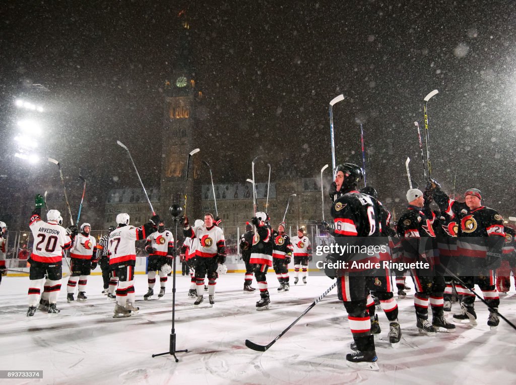 2017 Scotiabank NHL100 Classic - Ottawa Senators Red-White Alumni Game