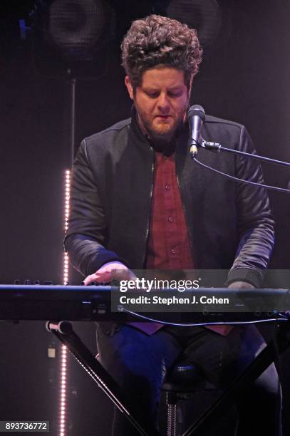 Josh Lovelace of the band Needtobreathe performs at Brown Theatre on December 15, 2017 in Louisville, Kentucky.