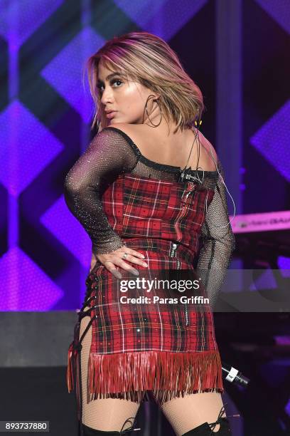 Fifth Harmony performs onstage during Power 96.1s Jingle Ball 2017 Presented by Capital One at Philips Arena on December 15, 2017 in Atlanta,...