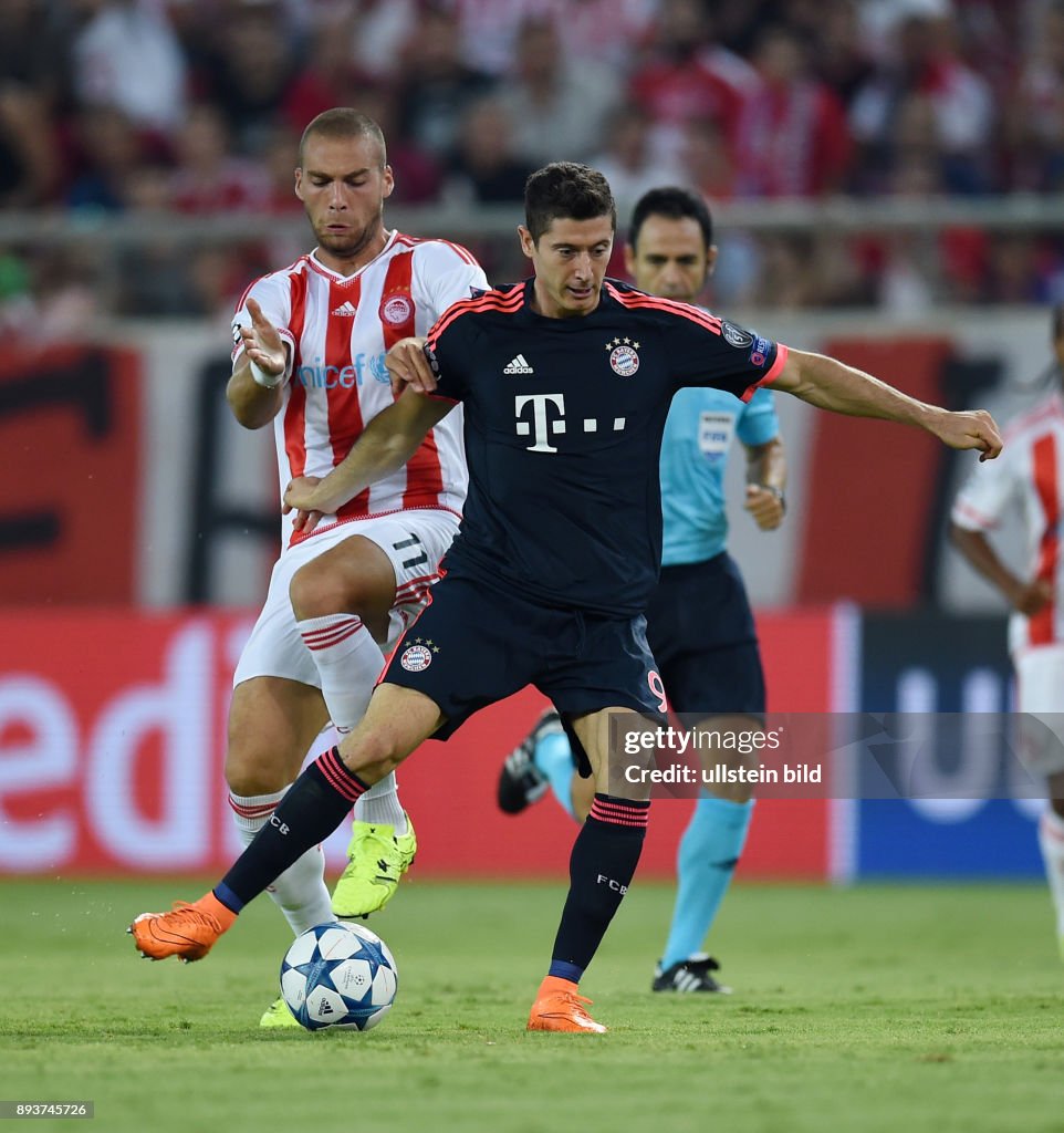 Fussball CHL 15/16 Gruppenphase: Olympiakos Piraeus - FC Bayern Muenchen