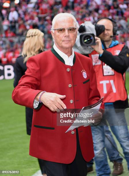 Bayern Muenchen - Hannover 96 Der FC Bayern feiert seine 26. Deutsche Meisterschaft mit seinen Legenden: Franz Beckenbauer
