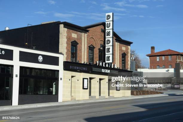 View of the Dundee Theater during the 'Downsizing' special screening at Dundee Theater on December 15, 2017 in Omaha, United States.