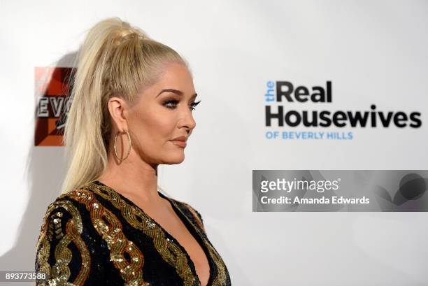 Television personality and singer Erika Girardi arrives at Bravo's "The Real Housewives Of Beverly Hills" Season 8 Premiere Party at Doheny Room on...