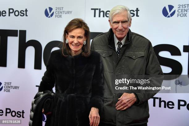 Elizabeth "Lally" Weymouth attended the premiere with Boyden Gray. -The world premiere of the movie, "The Post" took place at the Newseum in...