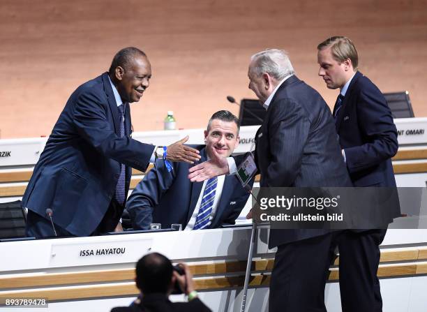 Fussball International Ausserordentlicher FIFA Kongress 2016 im Hallenstadion in Zuerich Ex UEFA Praesident und Ex FIFA-Exekutivkomitee Mitglied...
