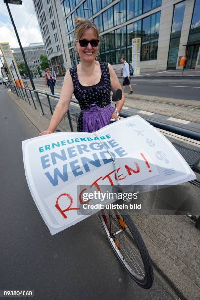 Berlin Demo , Energiewende retten!, Demonstration Bundesverband Erneuerbare Energien e.V. Und EEG Unterstützer