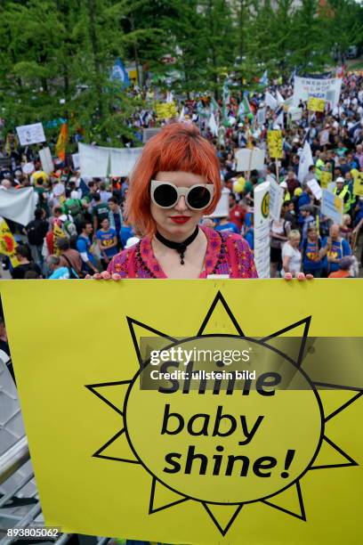 Berlin Demo , Energiewende retten!, Demonstration Bundesverband Erneuerbare Energien e.V. Und EEG Unterstützer