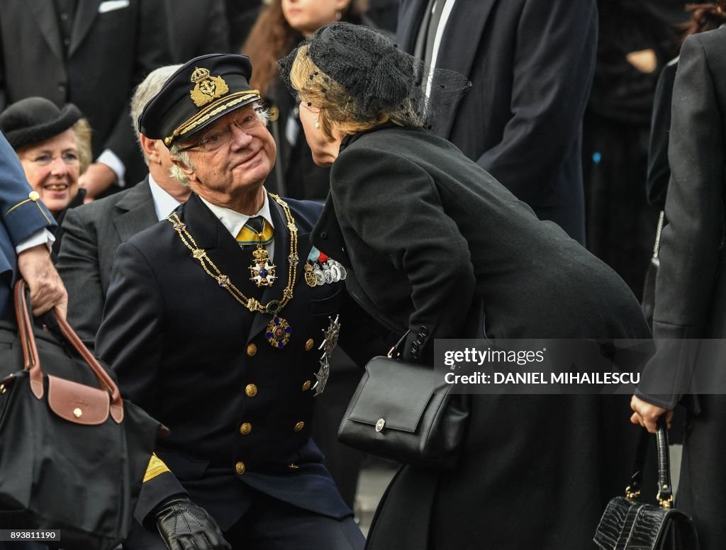 ROMANIA-KING MICHAEL-FUNERAL