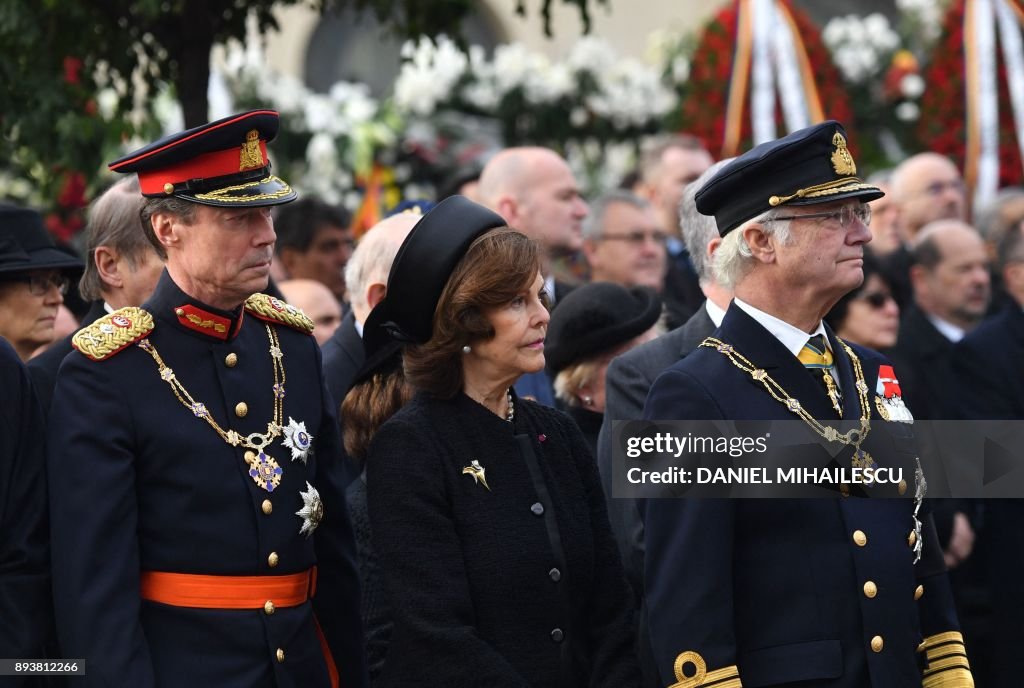 ROMANIA-KING MICHAEL-FUNERAL