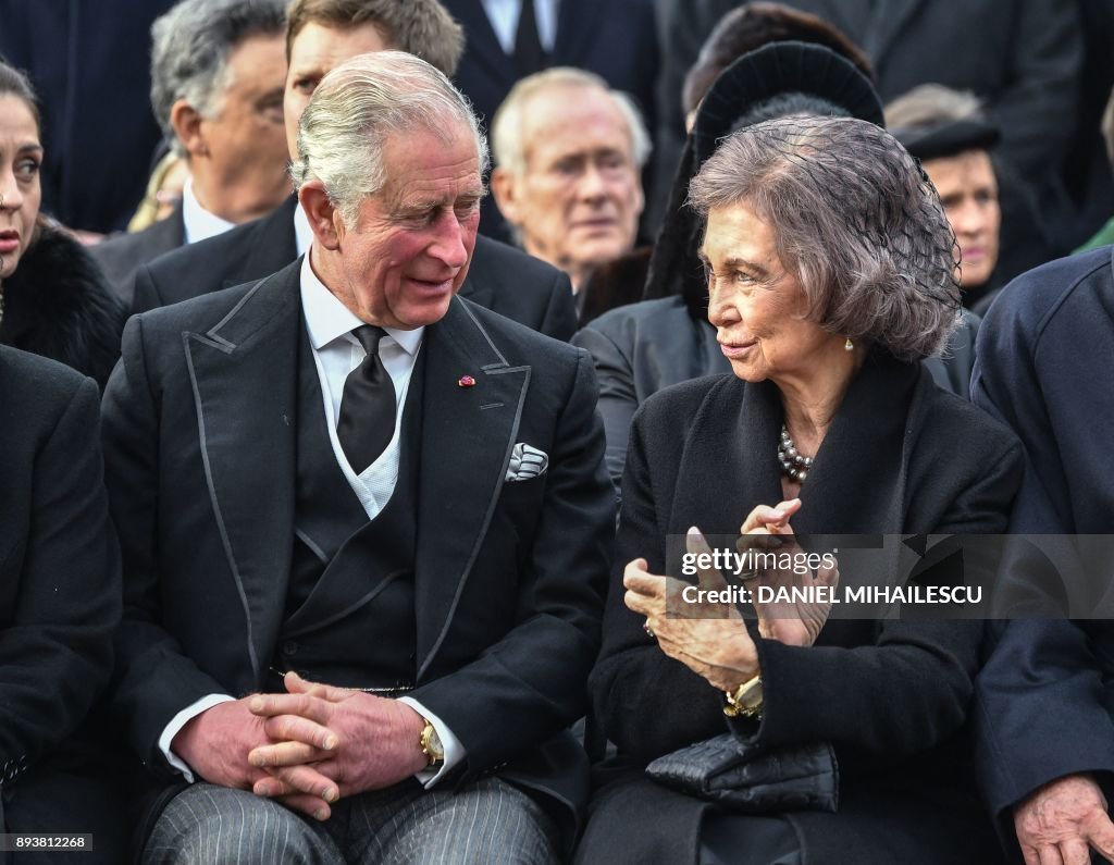 ROMANIA-KING MICHAEL-FUNERAL