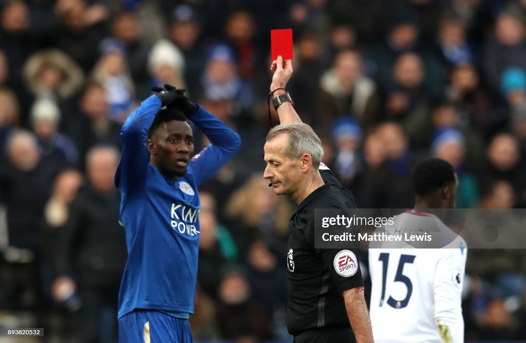 Leicester City v Crystal Palace - Premier League