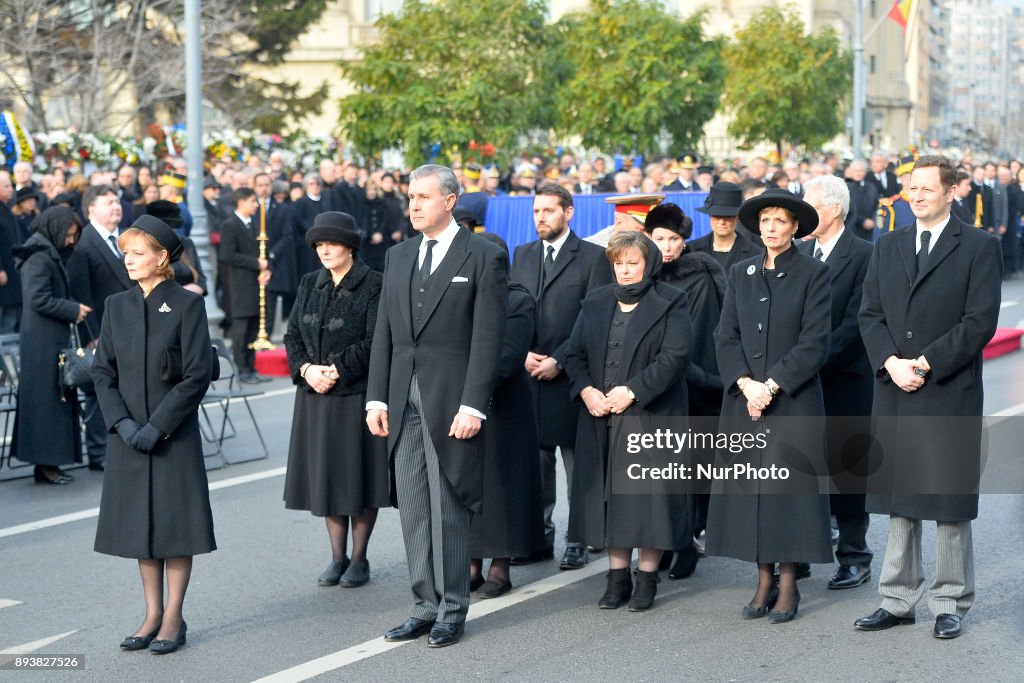 Romania King's Funeral