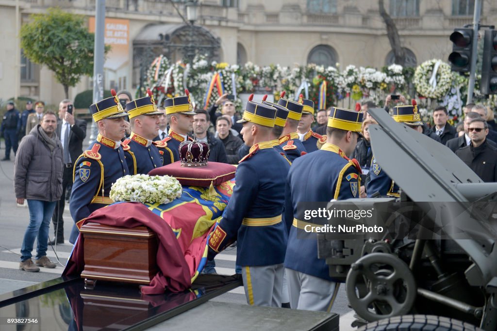 Romania King's Funeral