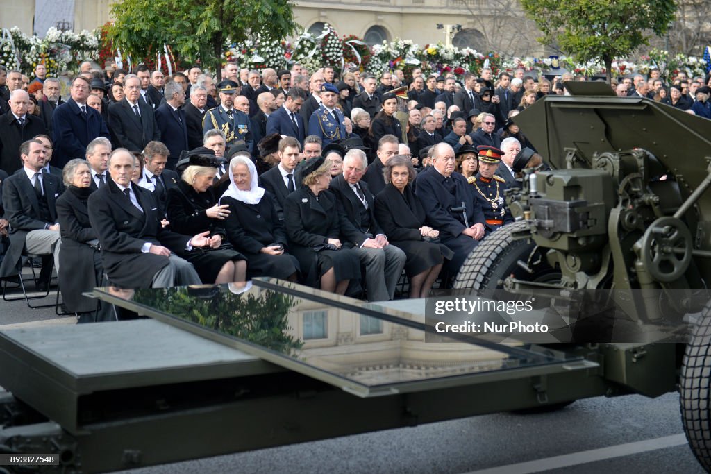 Romania King's Funeral