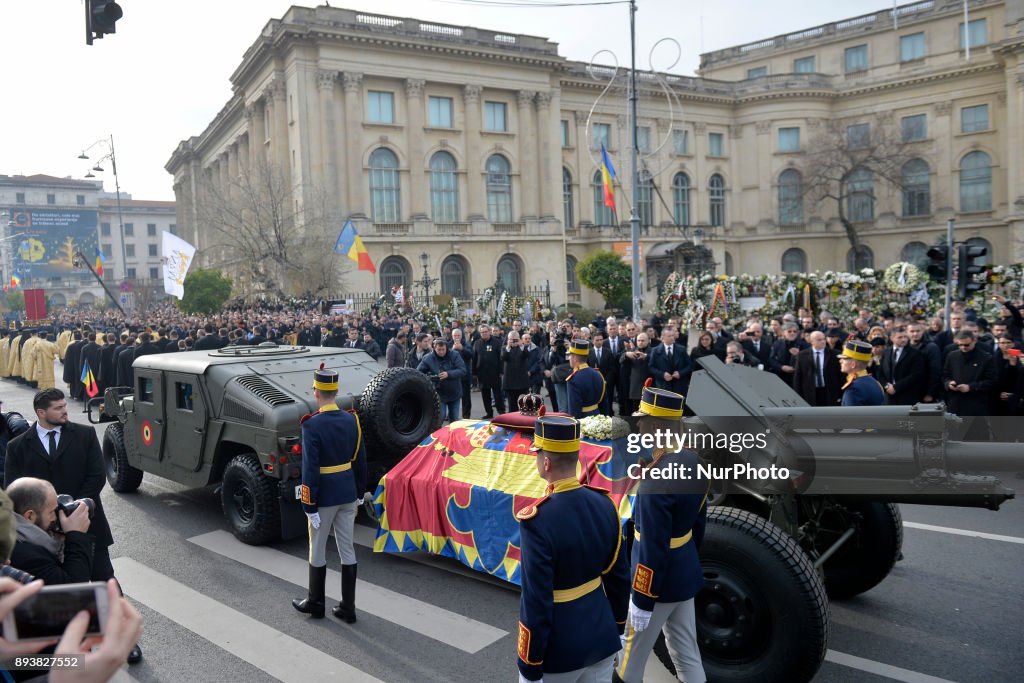 Romania King's Funeral