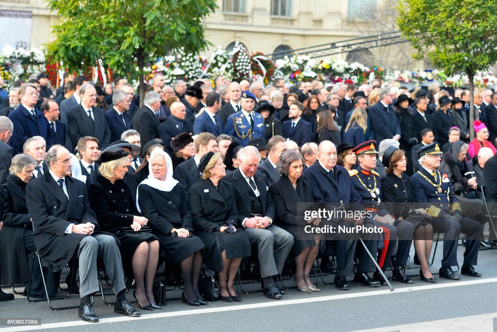 Romania King's Funeral