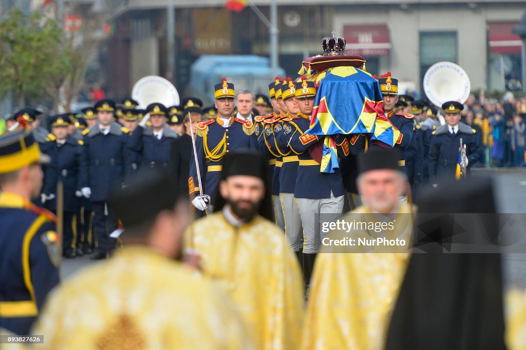 Romania King's Funeral