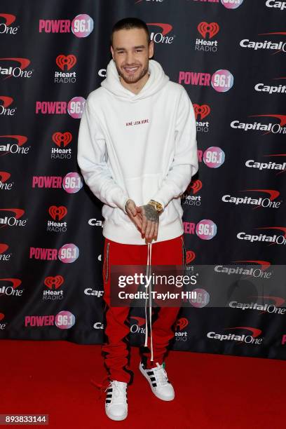 Liam Payne performs during the Power 96.1 iHeartRadio Jingle Ball 2017 at Philips Arena on December 15, 2017 in Atlanta, Georgia.