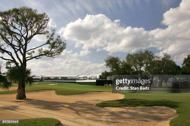 Course scenic of the 18th green during the final round of the Allianz Championship held on February 10, 2008 at The Old Course at Broken Sound Club...