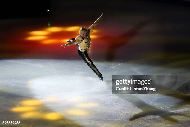 Evgeni Plushenko of Russia performs during the Stars On Ice 2017 China Tour at Beijing Capital Gymnasium on December 16, 2017 in Beijing, China.