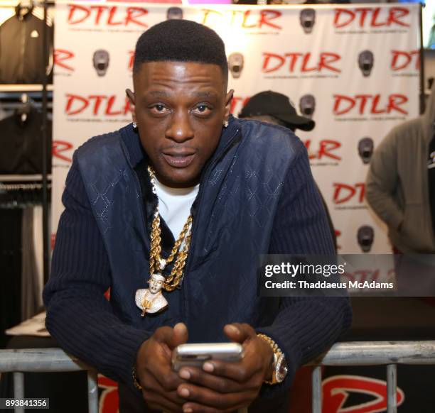 Lil Boosie at DTLR on December 15, 2017 in Atlanta, Georgia.