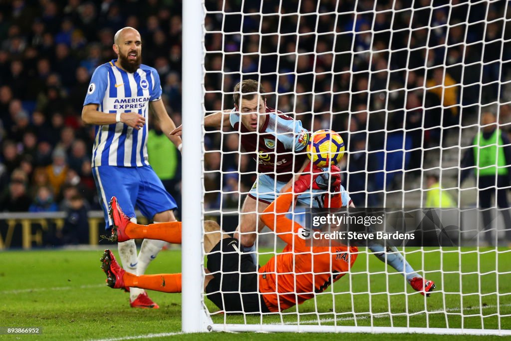 Brighton and Hove Albion v Burnley - Premier League