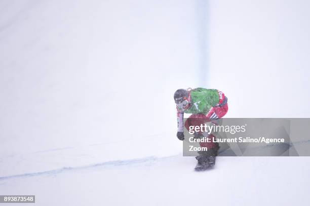 Chloe Trespeuch of France competes during the FIS Freestyle Ski World Cup, Men's and Women's Ski Snowboardcross on December 16, 2017 in Montafon,...