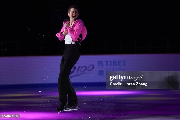 Jeffrey Buttle of Canada performs during the Stars On Ice 2017 China Tour at Beijing Capital Gymnasium on December 16, 2017 in Beijing, China.