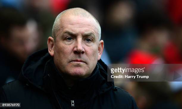 Mark Warbuton, Manager of Nottingham Forest during the Sky Bet Championship match between Bristol City and Nottingham Forest at Ashton Gate on...