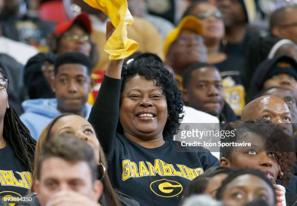 Grambling State Tiger fan during the bowl game between the North Carolina A&T Aggies and the Grambling State Tigers on December 16, 2017 at Mercedes-...