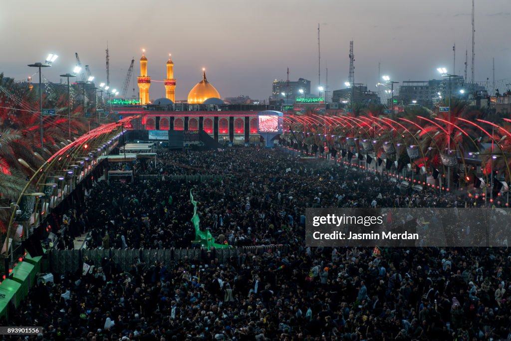 Millions of pilgrims in Karbala Shrine, Iraq