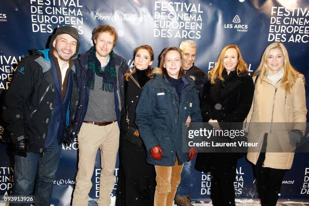 Jury Members Evgueni Galperine, Laszlo Nemes, Clotilde Courau, Celine Sciamma, Sami Bouajila, Alante Kavaite and Natacha Regnier attend the Opening...