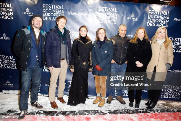 Jury Members Evgueni Galperine, Laszlo Nemes, Clotilde Courau, Celine Sciamma, Alante Kavaite and Natacha Regnier attend the Opening Ceremony Of "Les...