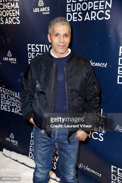 Actor and Jury Member Sami Bouajila attends the Opening Ceremony Of "Les Arcs European Film Festival on December 16, 2017 in Les Arcs, France.