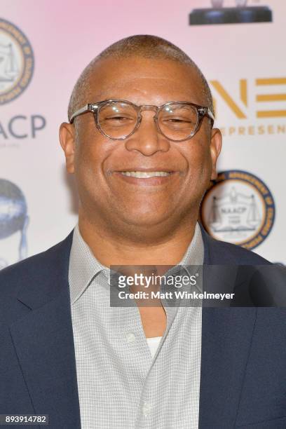 Reginald Hudlin attends the 49th NAACP Image Awards Nominees' Luncheon at The Beverly Hilton Hotel on December 16, 2017 in Beverly Hills, California.