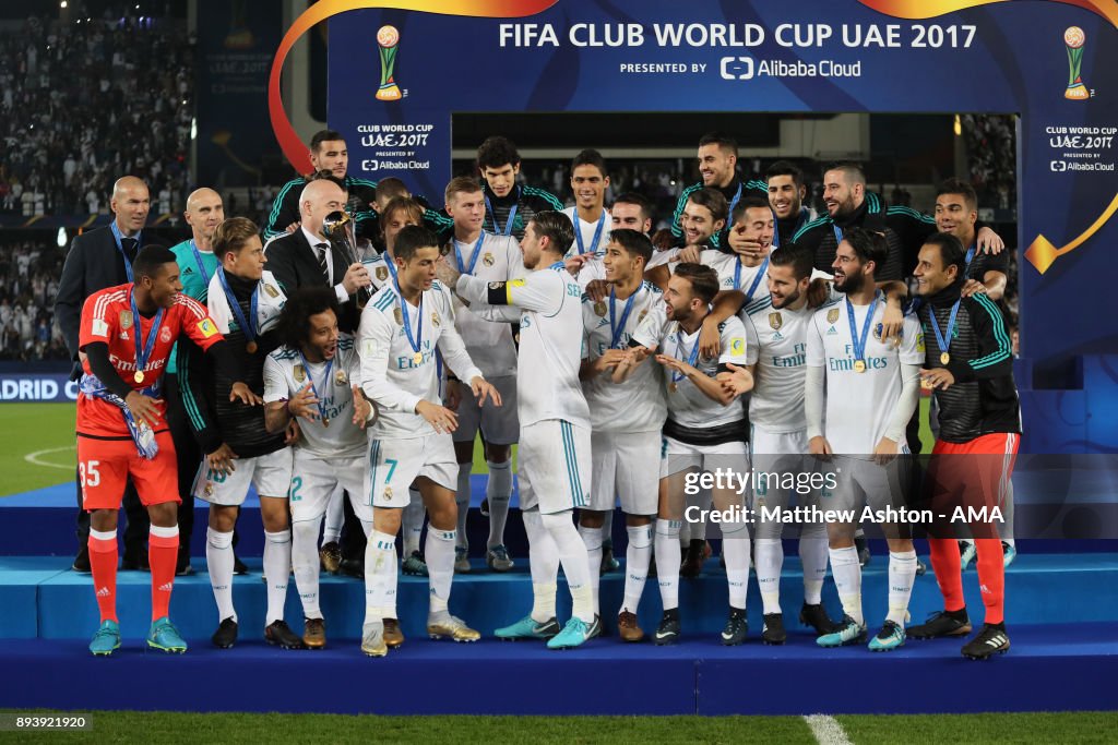 Gremio v Real Madrid: Final - FIFA Club World Cup UAE 2017