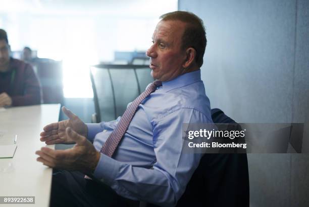 Peter Gilgan, chief executive officer of Mattamy Homes Ltd., speaks during an interview in Toronto, Ontario, Canada, on Wednesday, Dec. 13,...