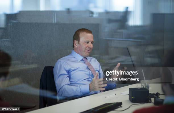 Peter Gilgan, chief executive officer of Mattamy Homes Ltd., speaks during an interview in Toronto, Ontario, Canada, on Wednesday, Dec. 13,...