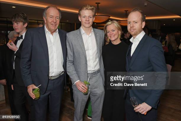 Lord Bruce Dundas, Alexander Dundas, Ruth Kennedy, Lady Dundas, and Max Dundas attend Alexander Dundas's 18th birthday party hosted by Lord and Lady...