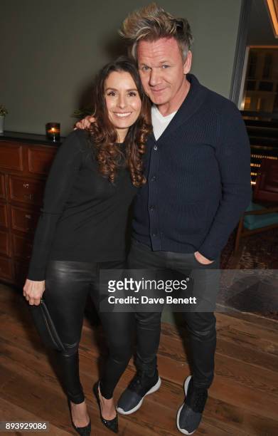 Tana Ramsay and Gordon Ramsay attend Alexander Dundas's 18th birthday party hosted by Lord and Lady Dundas on December 16, 2017 in London, England.