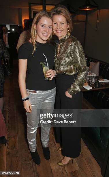 Margarita Armstrong-Jones and Serena Armstrong-Jones, Countess of Snowdon, attend Alexander Dundas's 18th birthday party hosted by Lord and Lady...