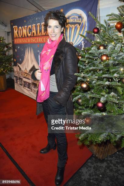 Julia Bremermann attends the 14th Roncalli Christmas Circus Premiere at Tempodrom on December 16, 2017 in Berlin, Germany.