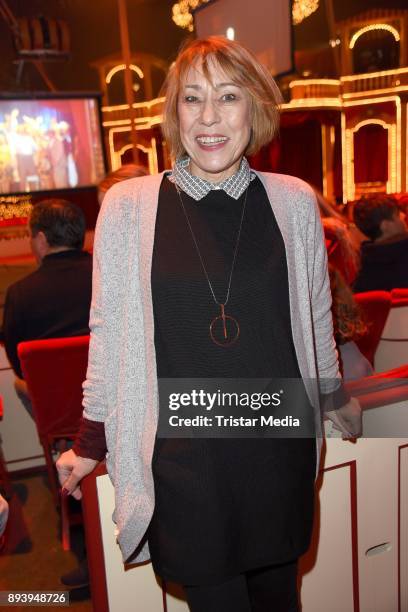 Gitta Schweighoefer attends the 14th Roncalli Christmas Circus Premiere at Tempodrom on December 16, 2017 in Berlin, Germany.