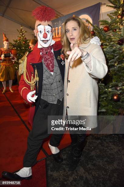 Kristin Meyer attends the 14th Roncalli Christmas Circus Premiere at Tempodrom on December 16, 2017 in Berlin, Germany.
