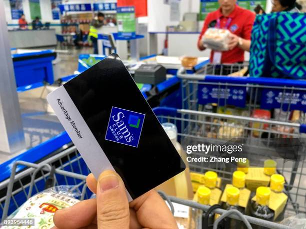 Sam's Club membership card. At present, three of the top five Sams Club stores in the world are in China. Distributed in the high-income and densely...
